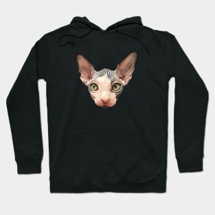 Sphynx Cat Lover Art Hoodie